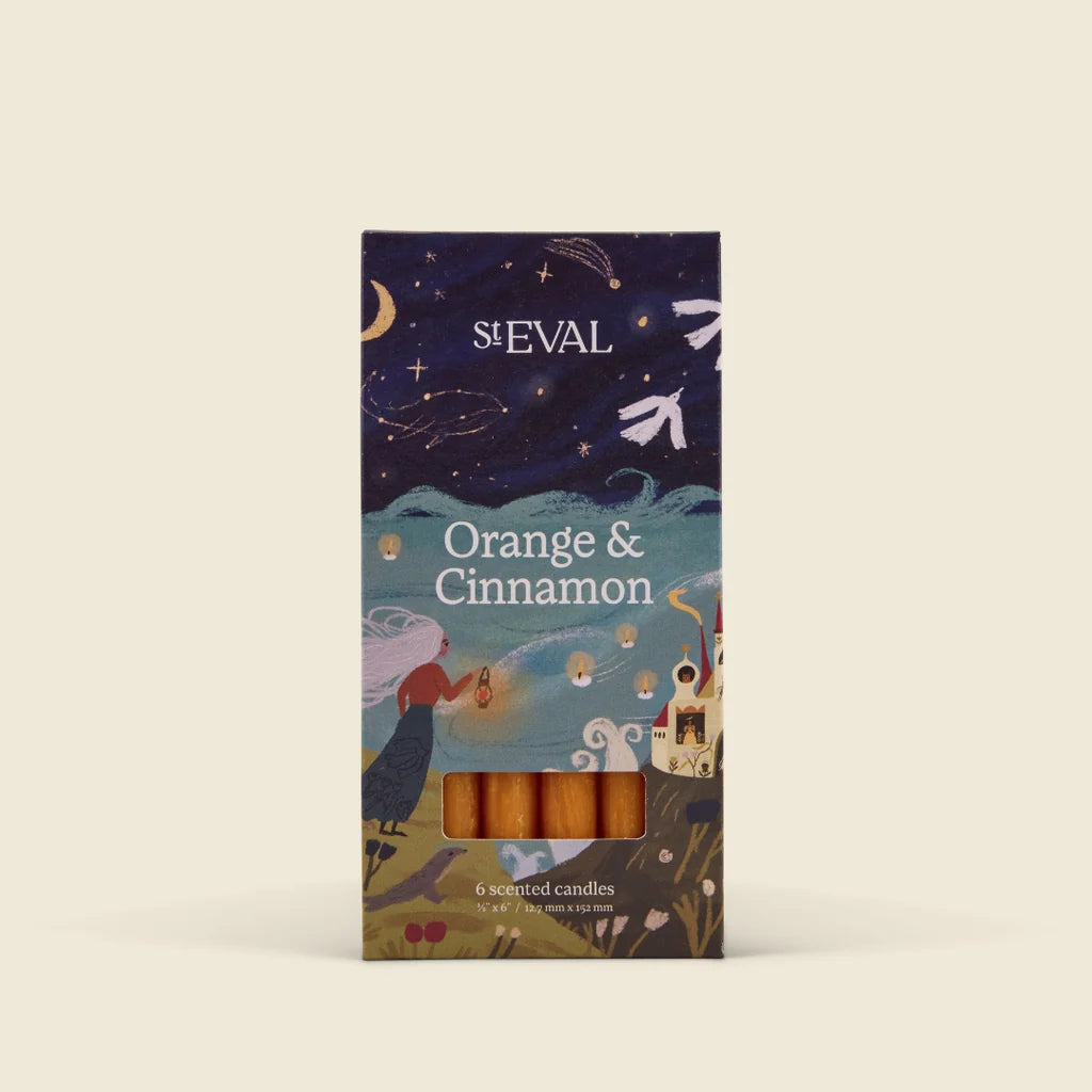 Mini Bundle of Christmas Candles Orange & Cinnamon - F01400 - Uneeka