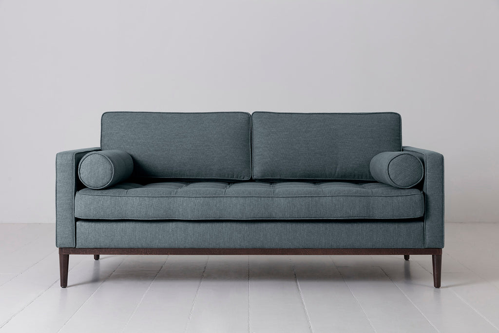 Swyft Model 02 2 Seater Sofa - Made To Order Marine Linen