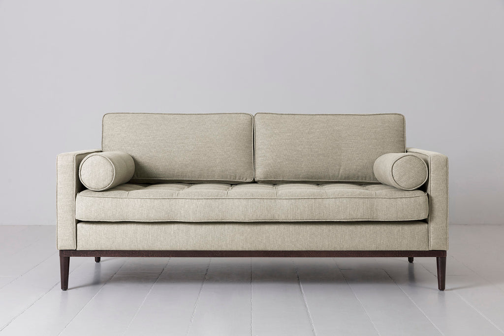 Swyft Model 02 2 Seater Sofa - Made To Order Pebble Linen