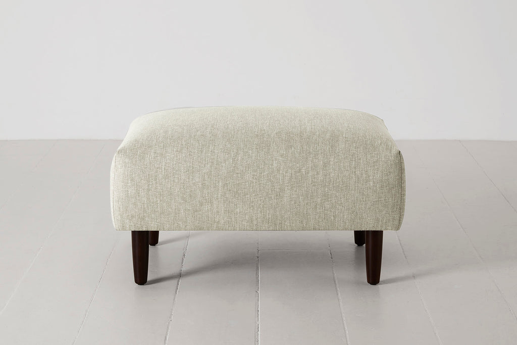 Swyft Model 05 Ottoman - Made To Order Pebble Linen