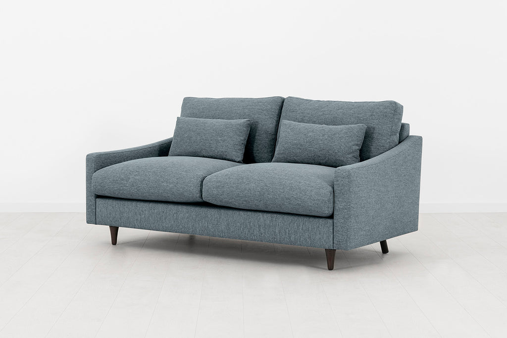 Swyft Model 07 2 Seater Sofa - Made To Order Marine Linen