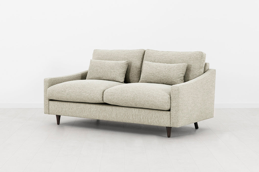 Swyft Model 07 2 Seater Sofa - Made To Order Pebble Linen