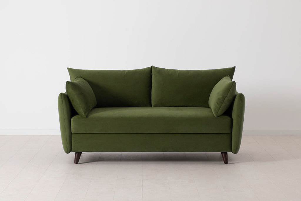 Swyft Model 08. 2.5 Seater Sofa Bed - Core Fabrics Vine Velvet