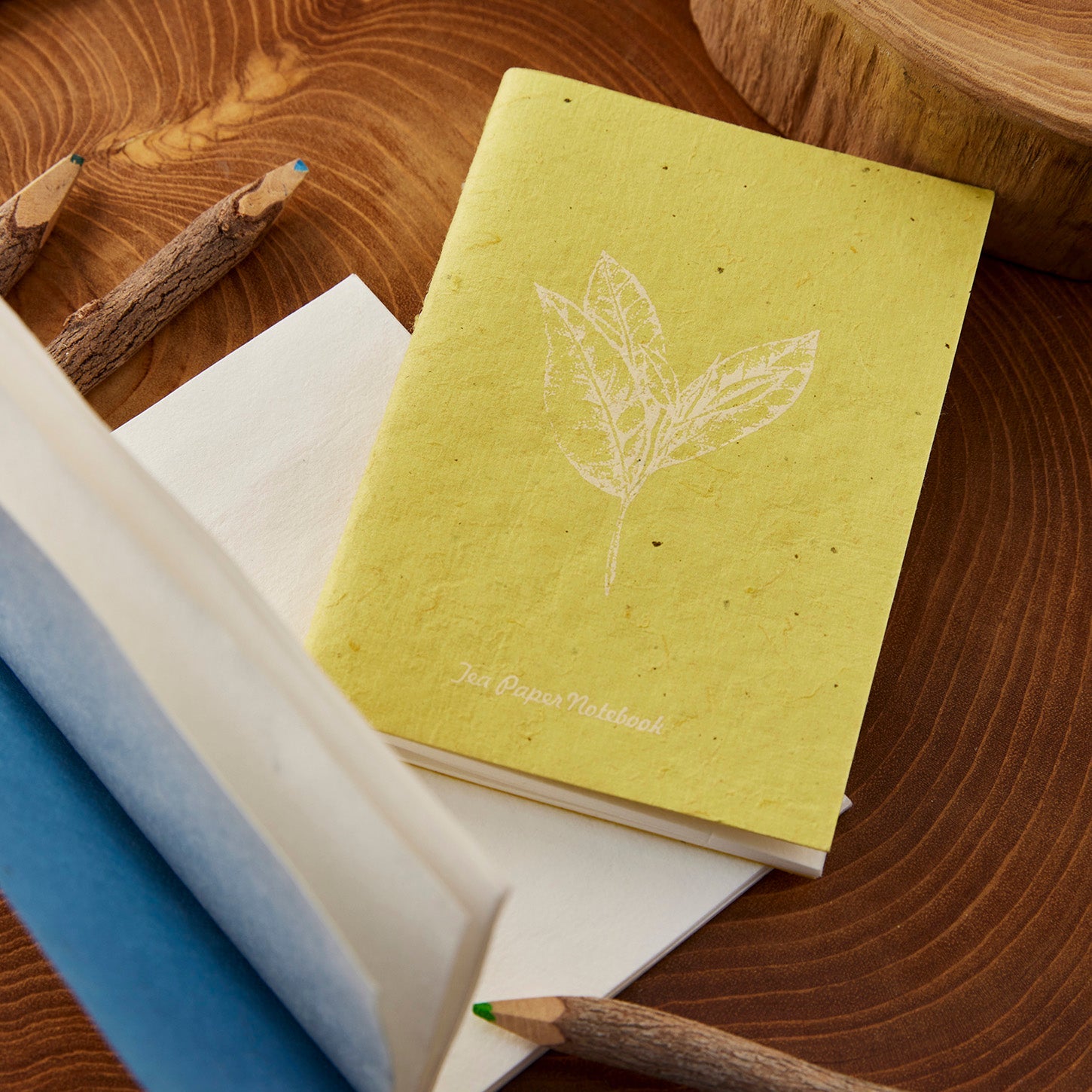 Recycled Tea Paper Coloured Notebook - NBL7 - Uneeka
