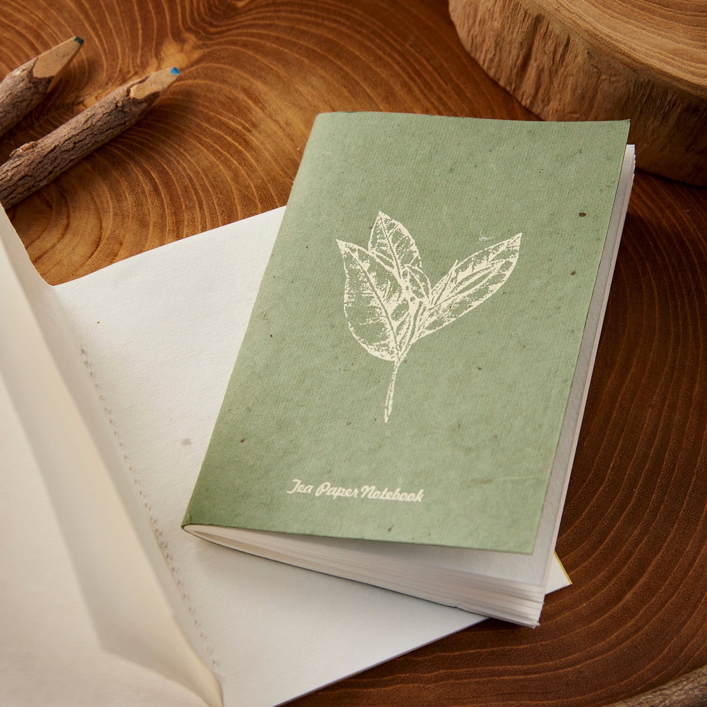 Recycled Tea Paper Coloured Notebook - NBL7 - Uneeka