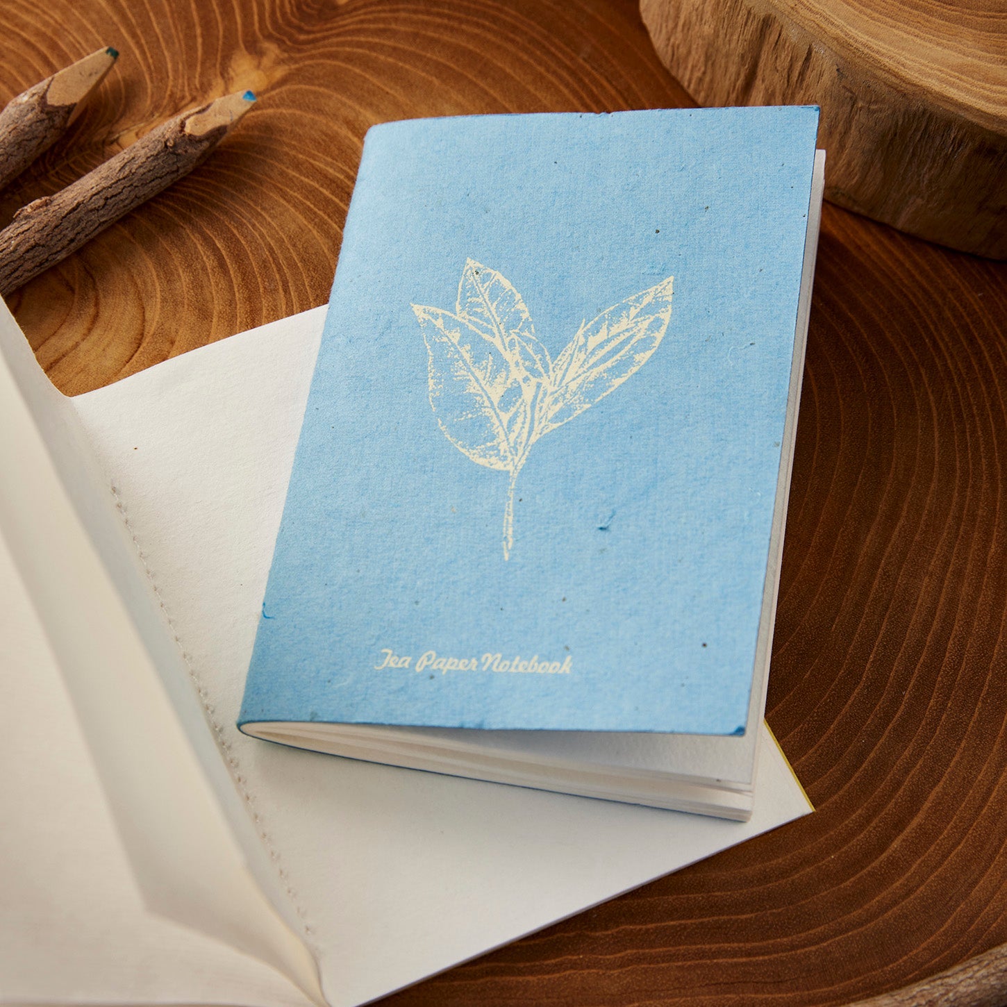 Recycled Tea Paper Coloured Notebook - NBL7 - Uneeka