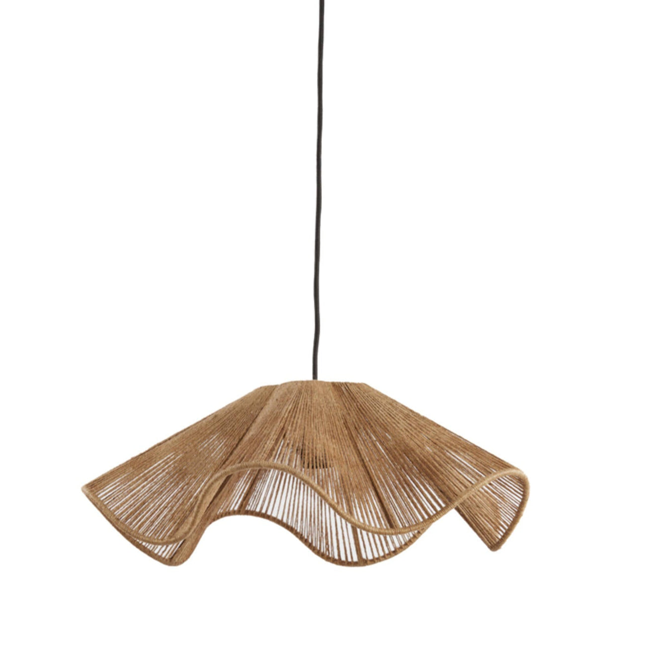 Natural Jute String Wave Pendant - Uneeka 8717807702083