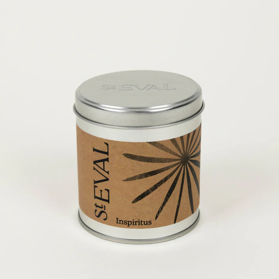 St Eval Tin Candle Inspiritus - F00438 - Uneeka