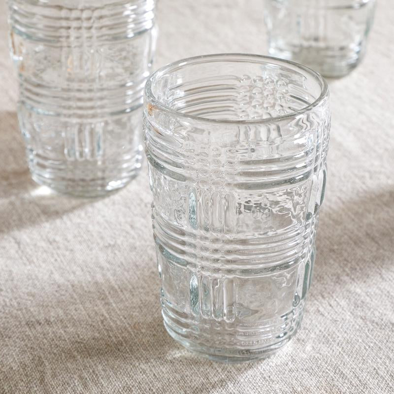 Nkuku Kaanch Clear Highball Glass - NP58642 - Uneeka