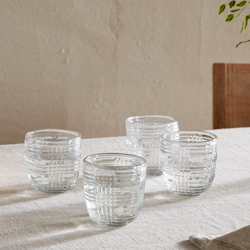 Nkuku Kaanch Clear Tumbler Glass - NP58643 - Uneeka
