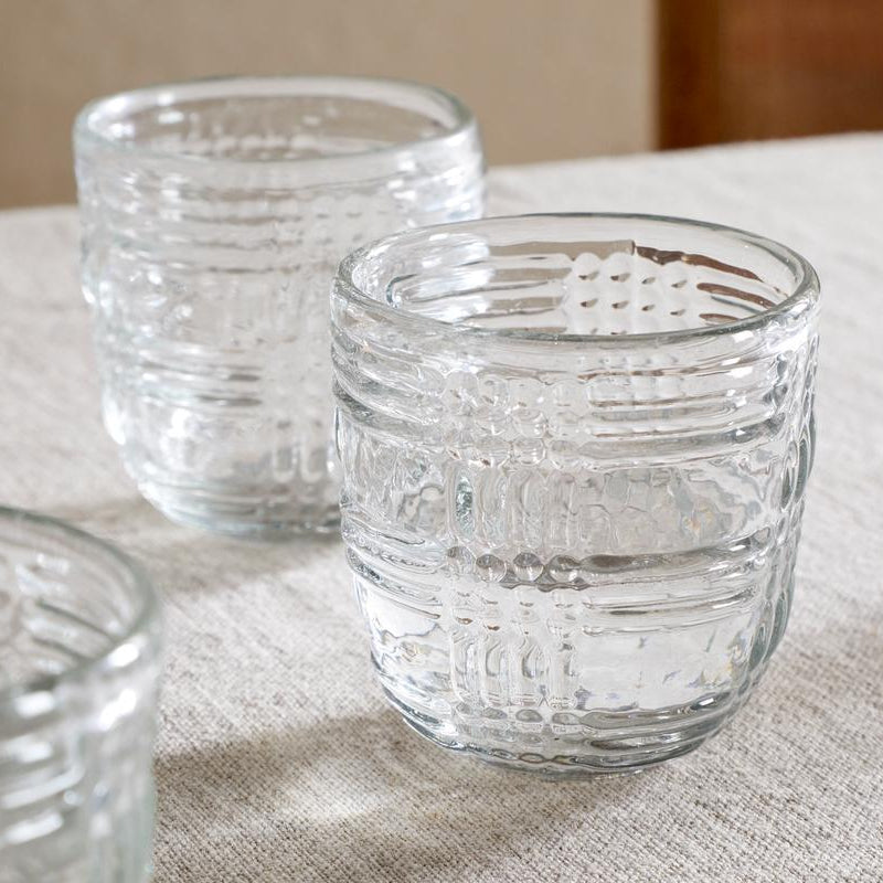 Nkuku Kaanch Clear Tumbler Glass - NP58643 - Uneeka