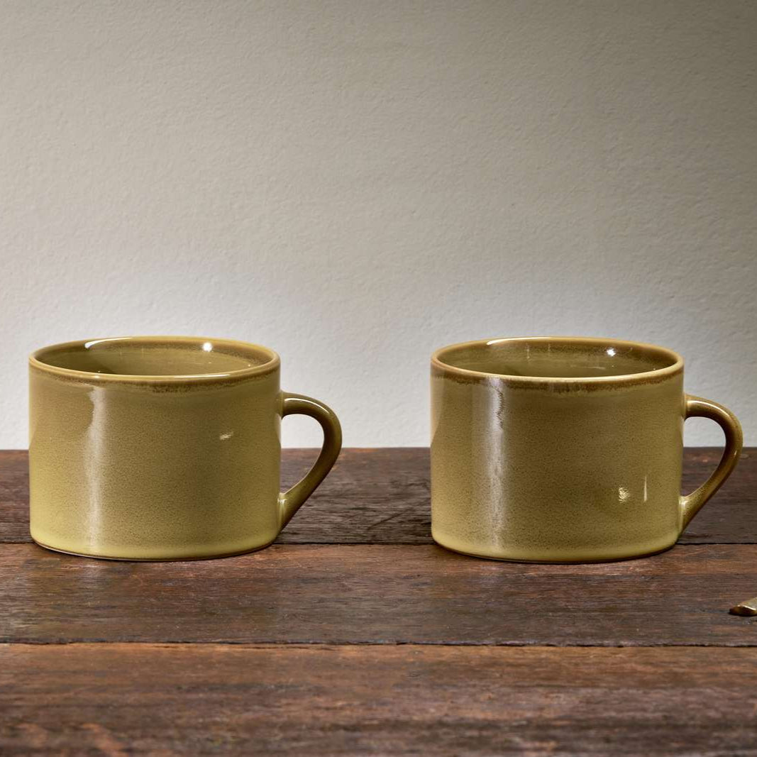 Nkuku Kalini Green Mug - KM5701 - Uneeka Sold Individually