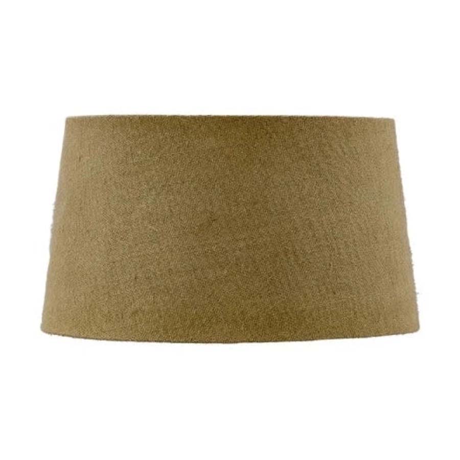 Olive Green Dia Extra Large Jute Lampshade