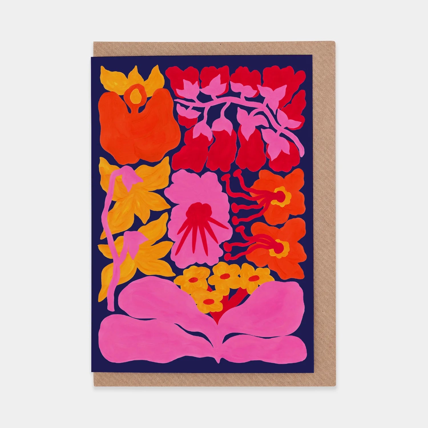 Orchids of the Amazon Greetings Art Card - WWF-UK-06 - Uneeka