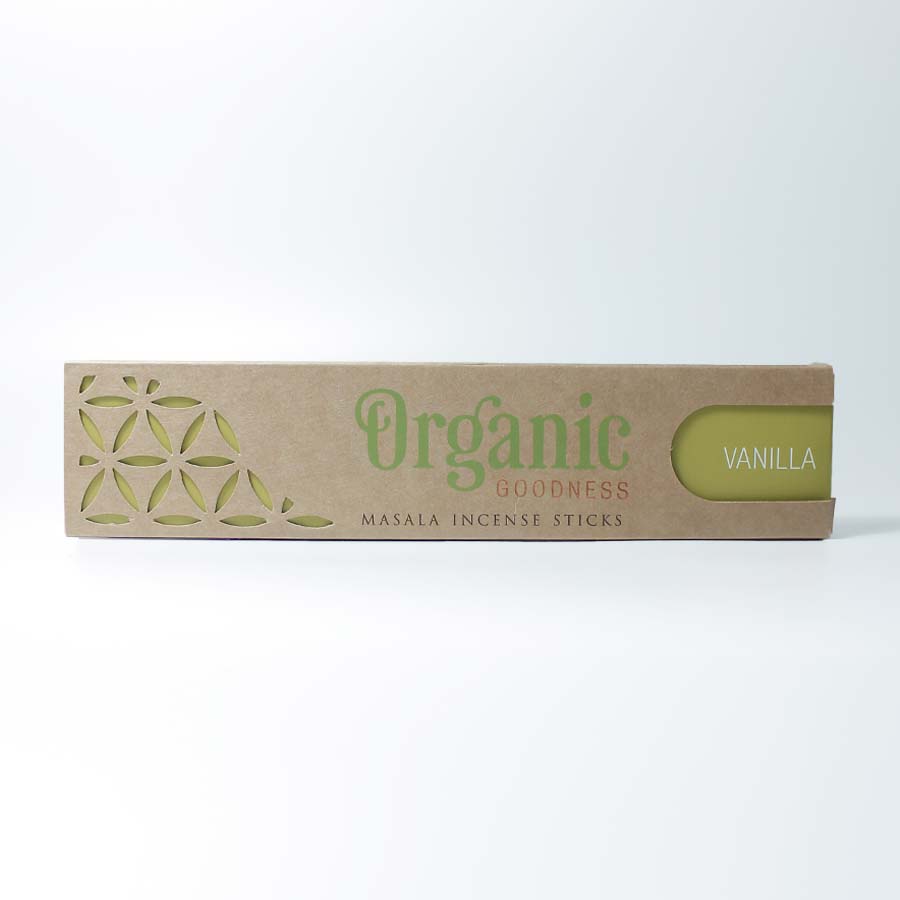 Organic Goodness Incense Sticks Vanilla