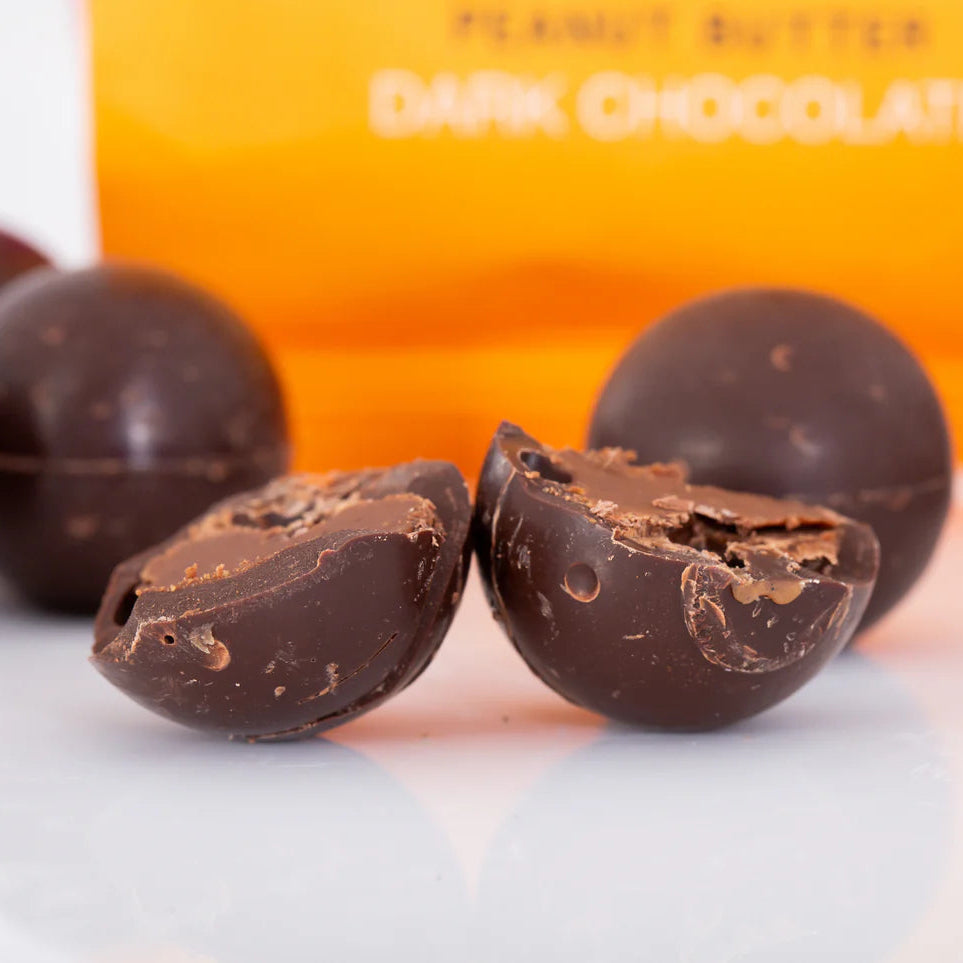 Vegan Dark Chocolate Peanut Butter Truffle Bites - MZ1570 - Uneeka