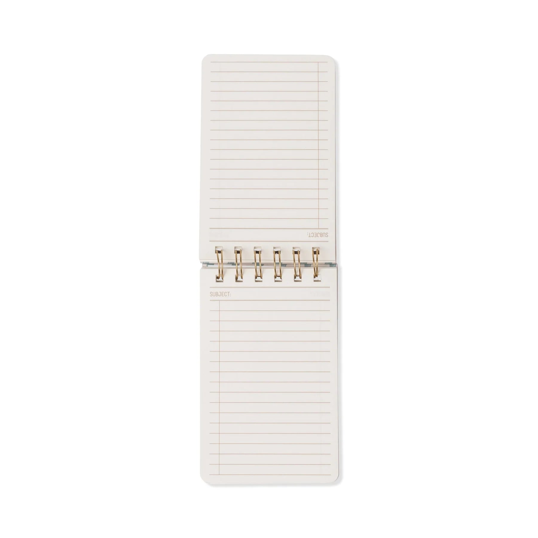 Blue Wavy Patterned Flip Notebook - PPS56-2046EU - Uneeka
