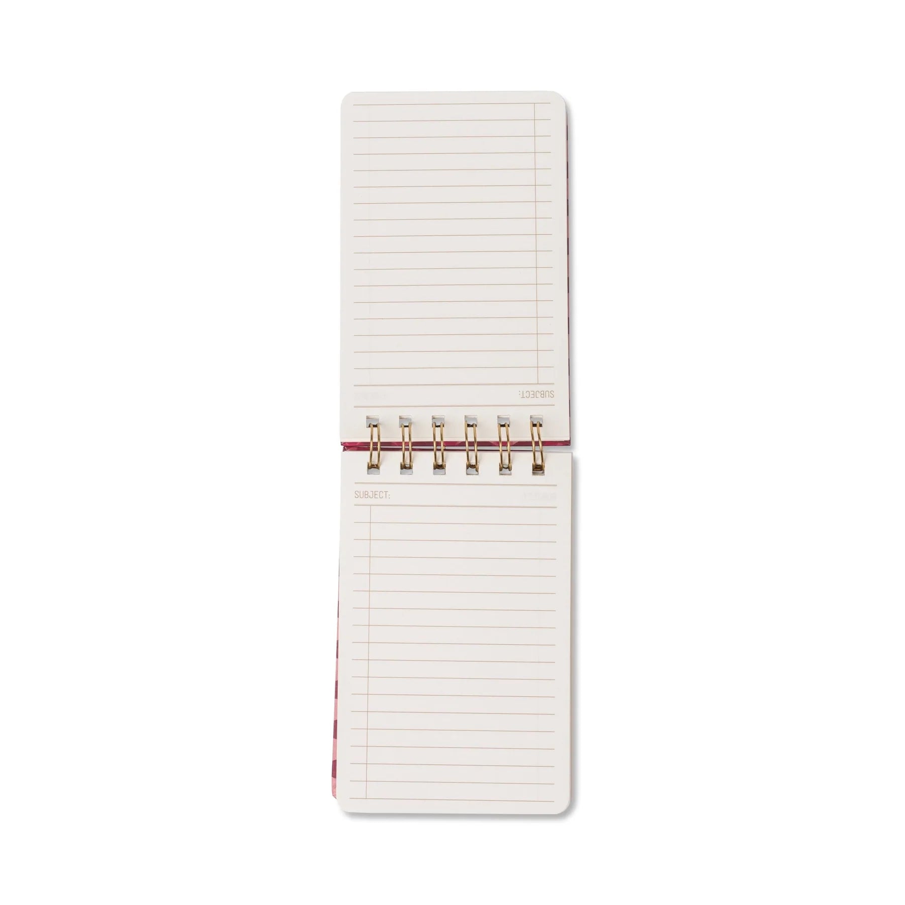 Pink Pinwheel Patterned Flip Notebook - PPS56‐2047EU - Uneeka
