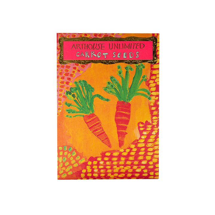Packet Of Carrot Seeds Arthouse 