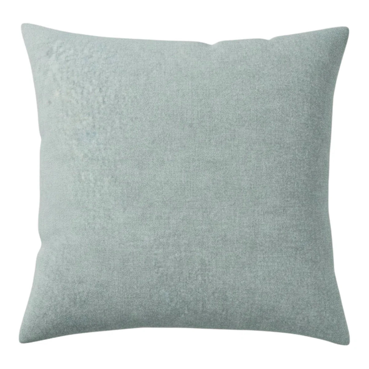 Pale Blue Cotton Linen Cushion - Plain Light Blue - Uneeka