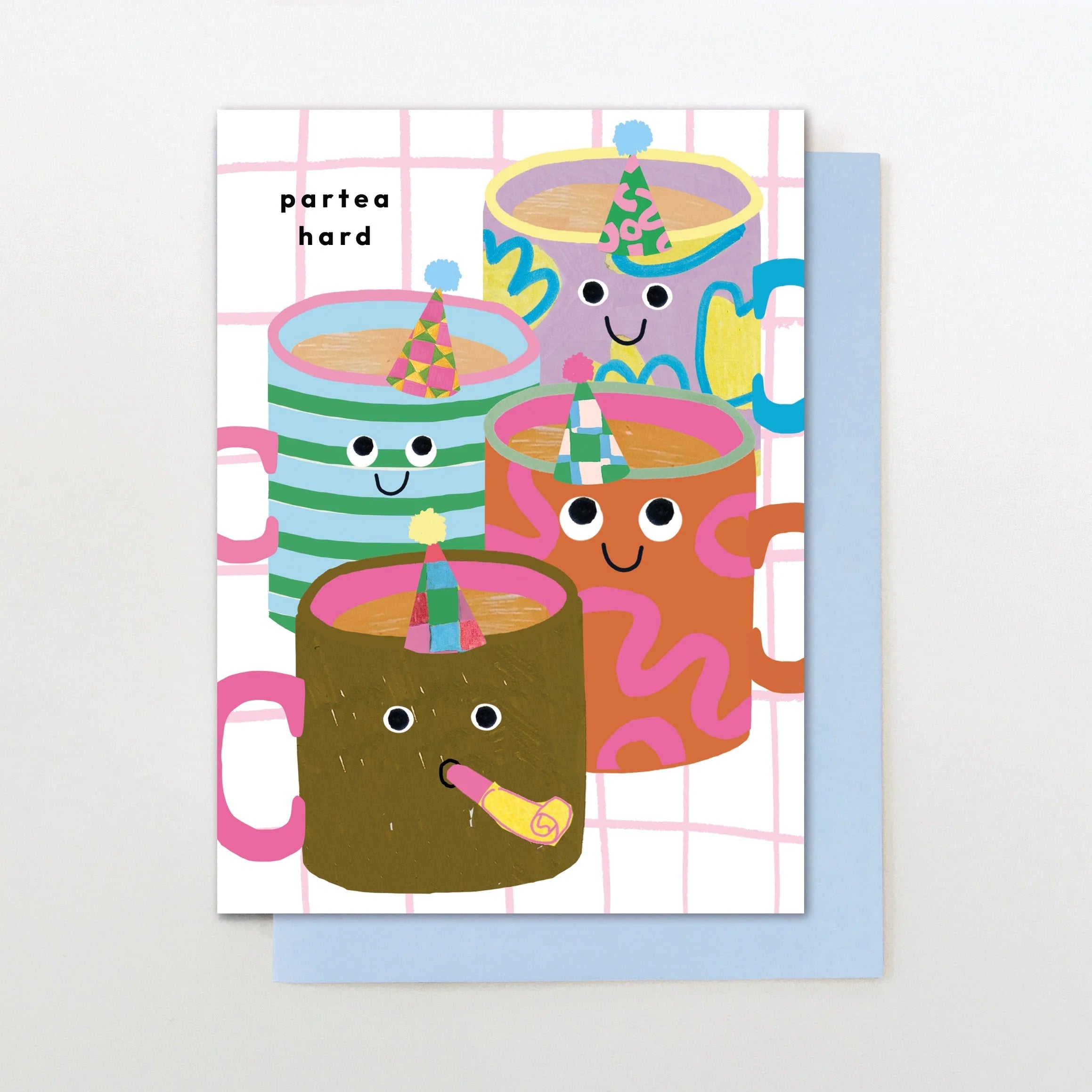 'Partea' Hard Birthday Card - PY12 - Uneeka