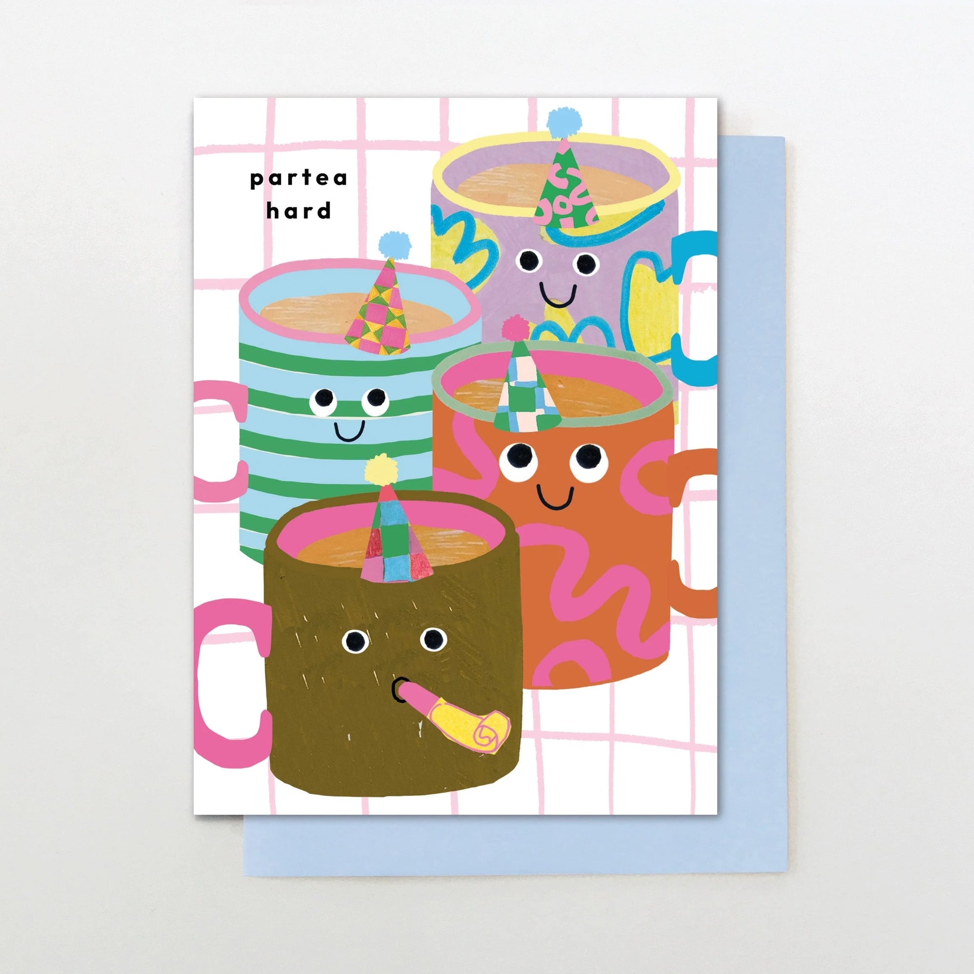 'Partea' Hard Birthday Card - PY12 - Uneeka