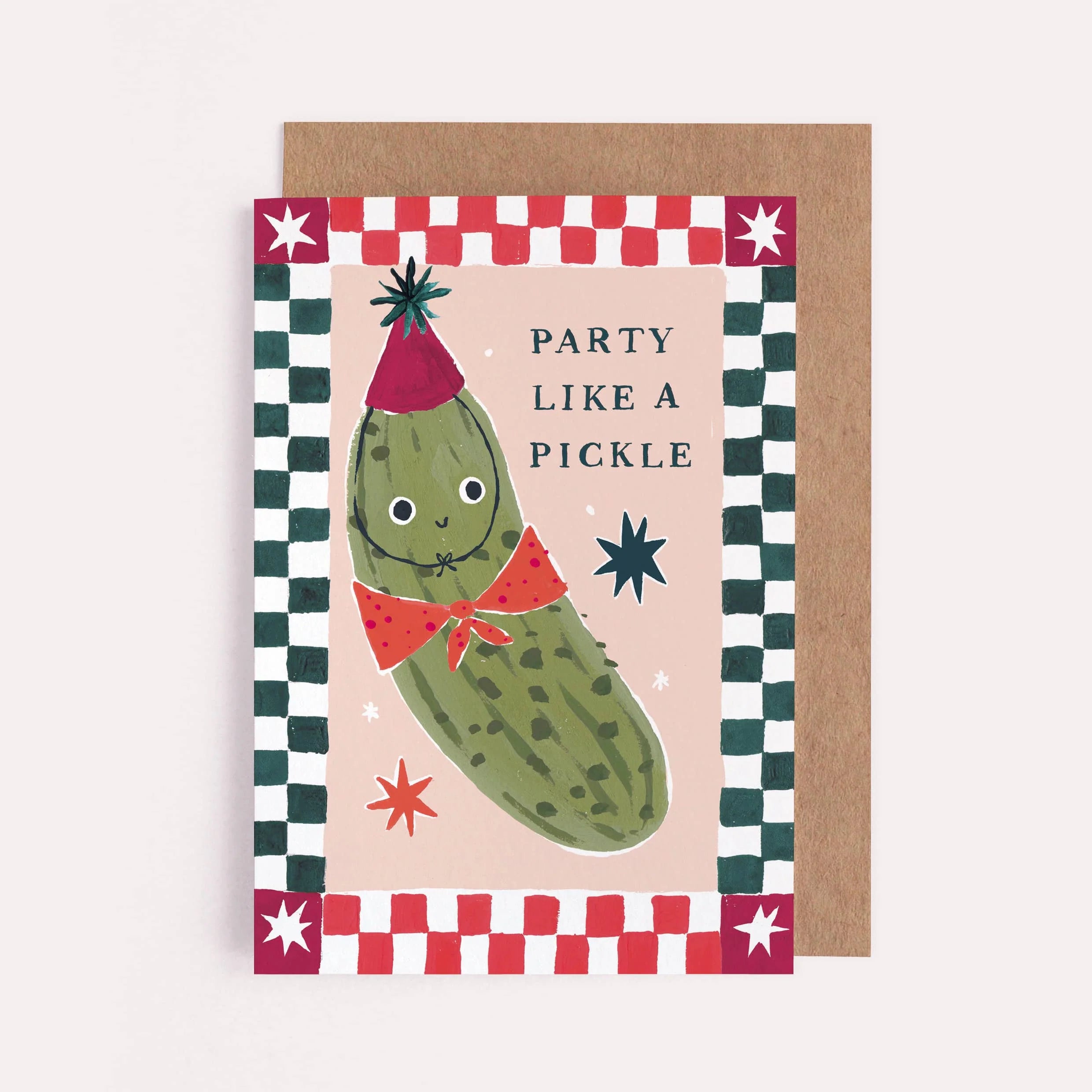 Party Pickle Birthday Card - Uneeka
