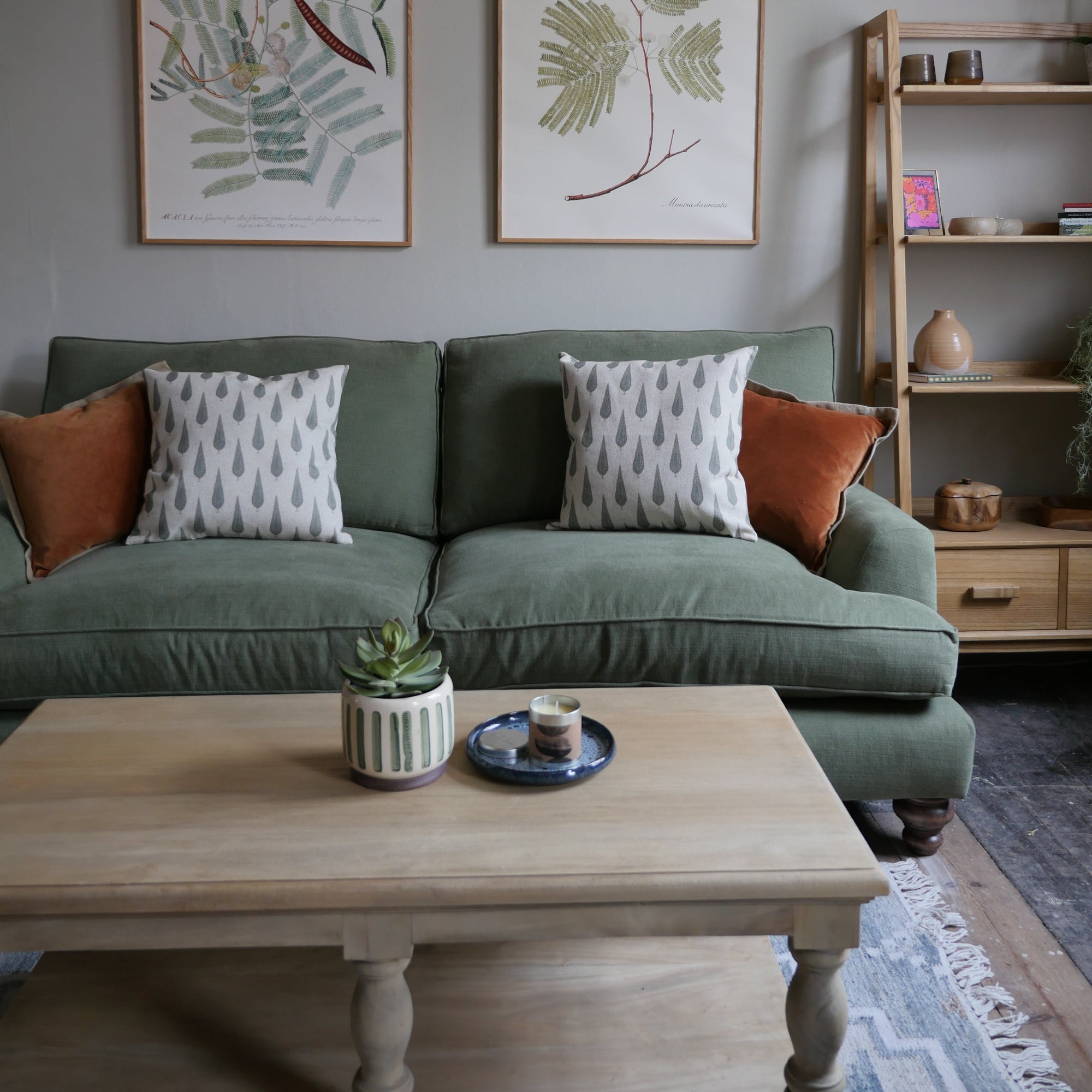 Paulus & Brown Canterbury 3 Seater Upholstered Sofa - Bespoke Sofas at Uneeka