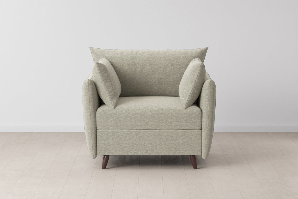 Swyft Model 08 Armchair Bed - Made To Order Pebble Linen