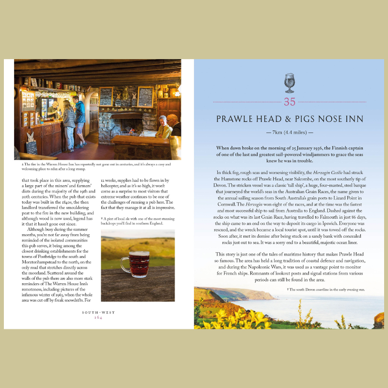 Pints and Pathways: 50 Scenic Walks Book - B077364 - Uneeka