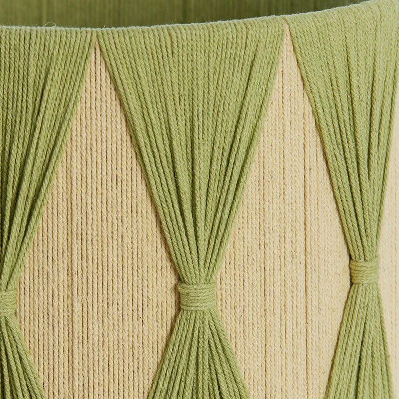 Pleated Effect Diamond Jute Light Shade - 2225621 - Uneeka 