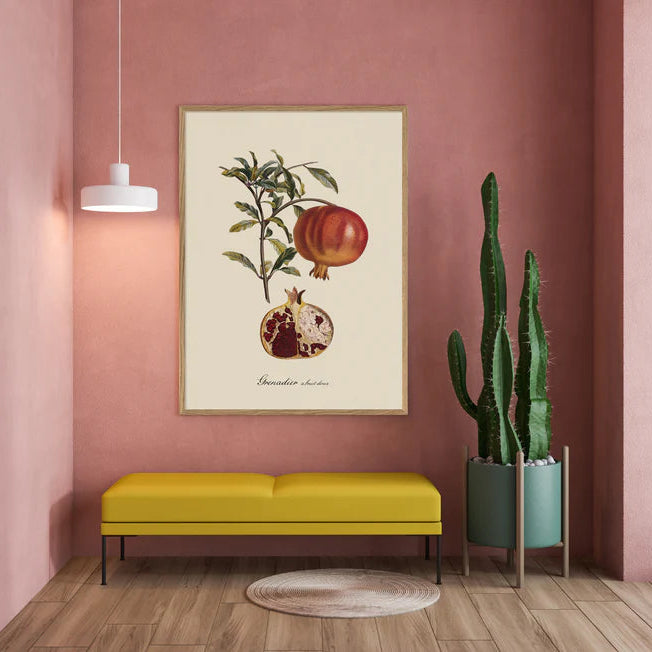 Pomegranate Framed Art Print - Uneeka Lifetsyle 