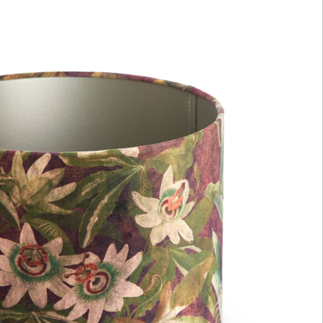 Purple Tropical Floral Shade - Uneeka Lighting