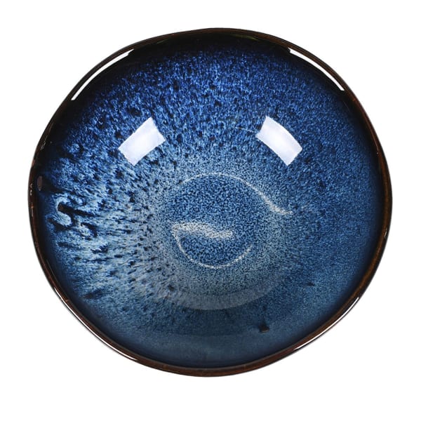 Ripple Edge Reactive Glaze Bowl - NCI029 - Uneeka