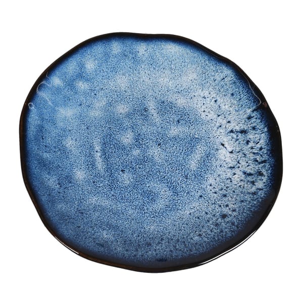 Ripple Edge Reactive Glaze Dinner Plate - NCI031 - Uneeka
