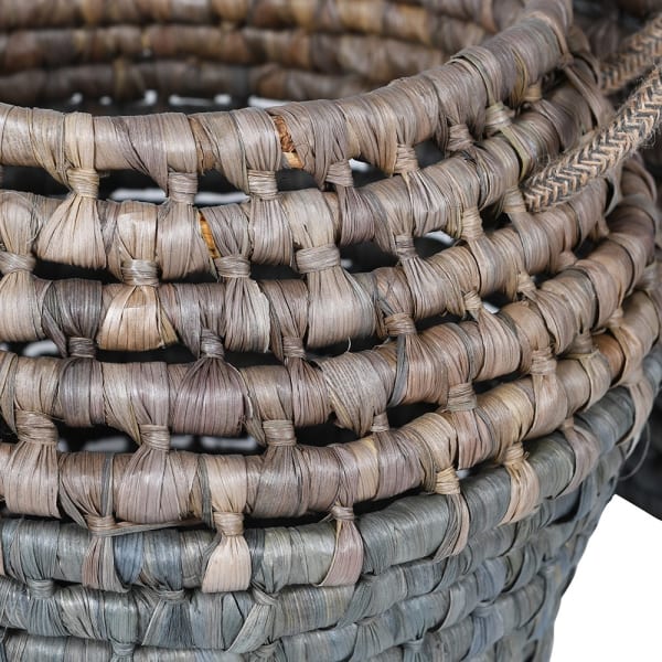 Rounded Maize Twine Basket - CNG055 - Uneeka