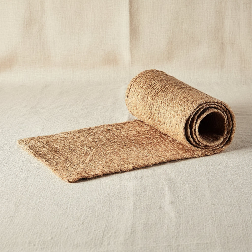Rustic Natural Jute Table Runner - 4200REC40120 - Uneeka