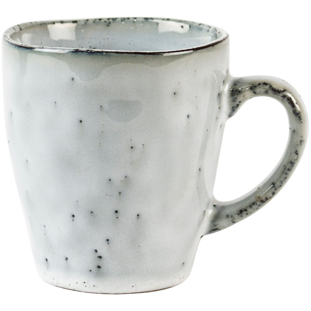 Rustic Style Ceramic Tall Mug Grey