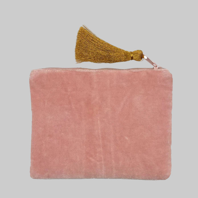 Embroidered Garden Rabbit Purse - SECPOURA001A - Uneeka