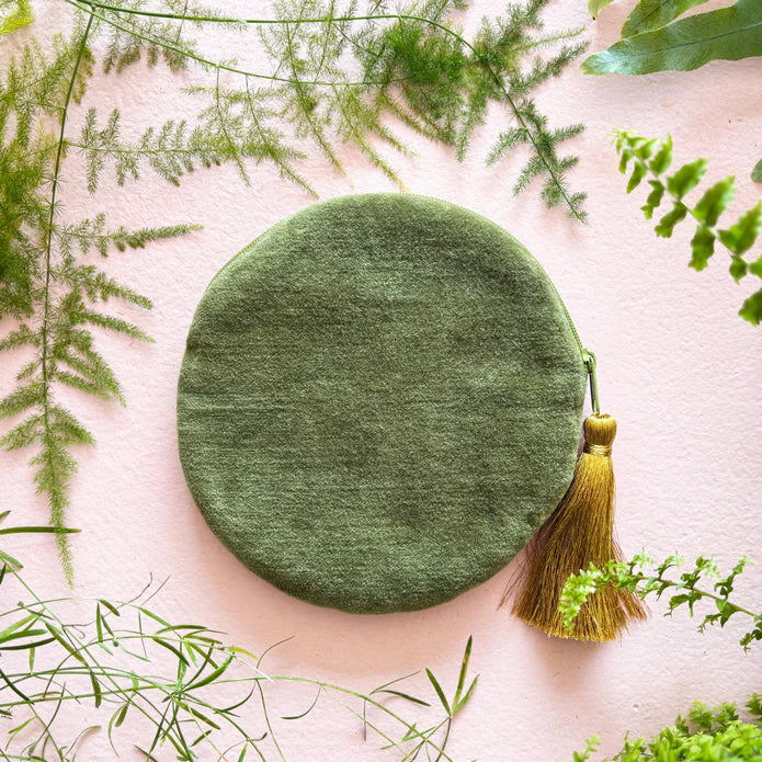 Embroidered Fox Round Purse - SECRNDFX001 - Uneeka