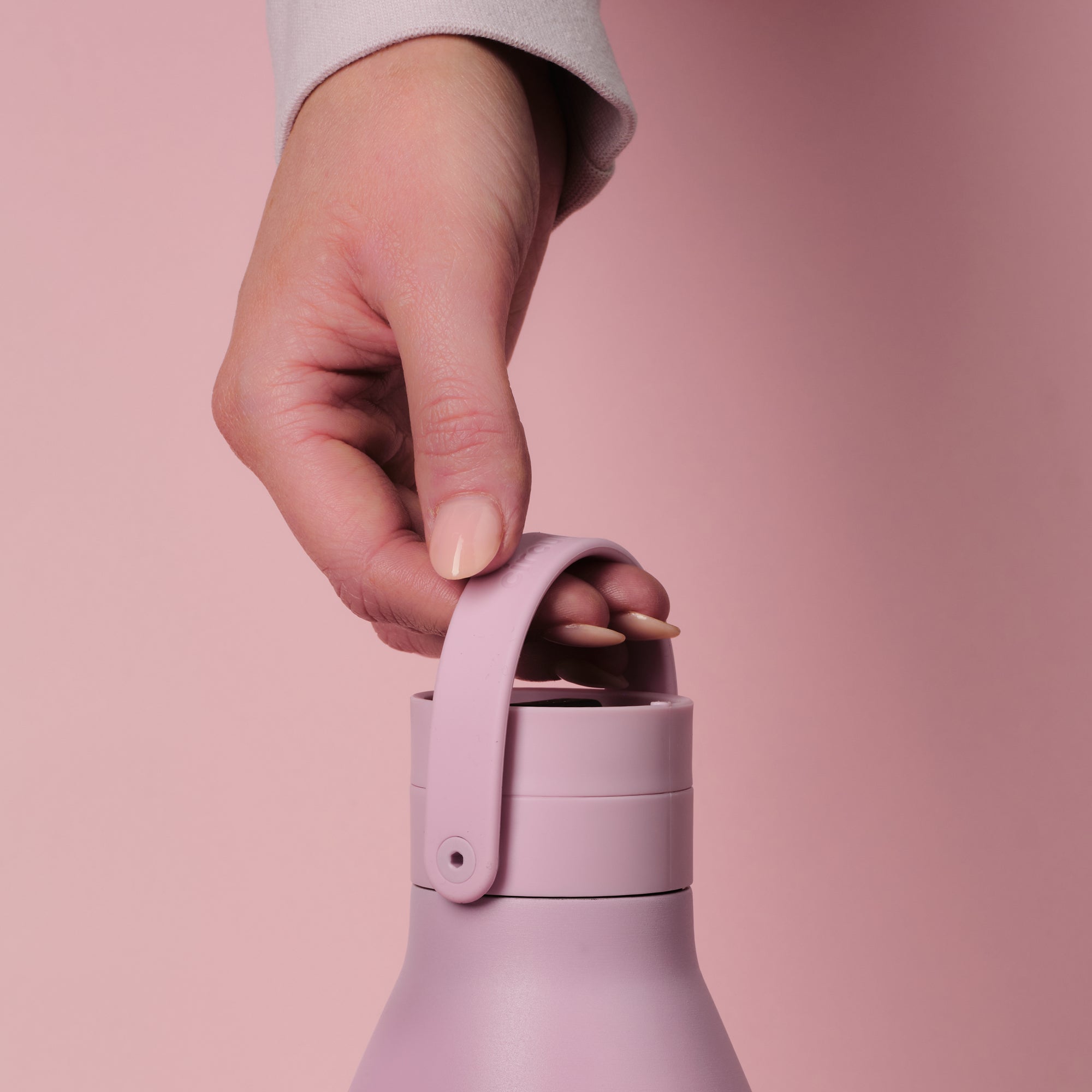 circulr&co steel bottle pink 