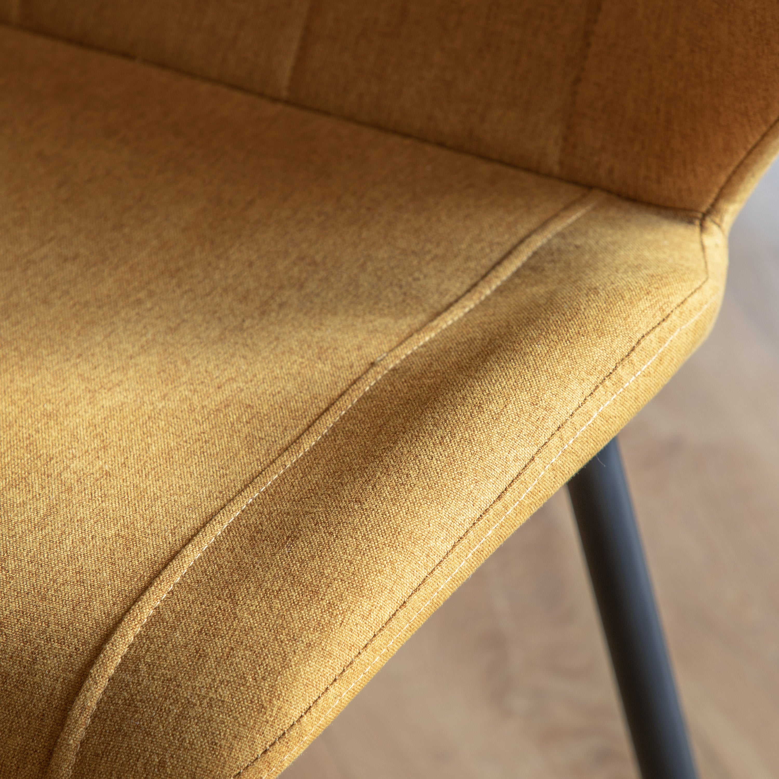 Saffron Upholstered Dining Chair - Uneeka