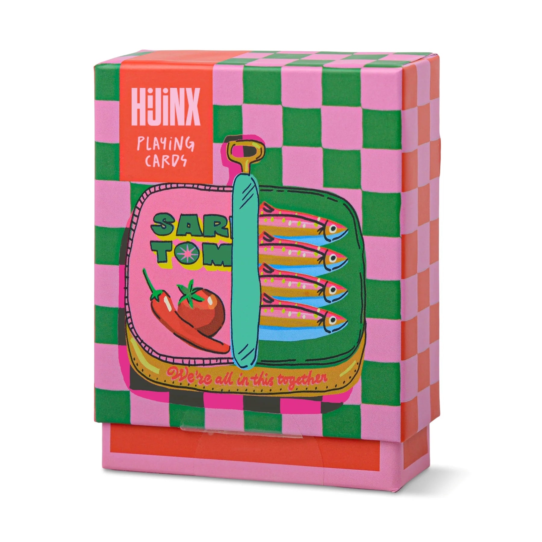 Sardine Design Playing Cards - HJX056EU - Uneeka