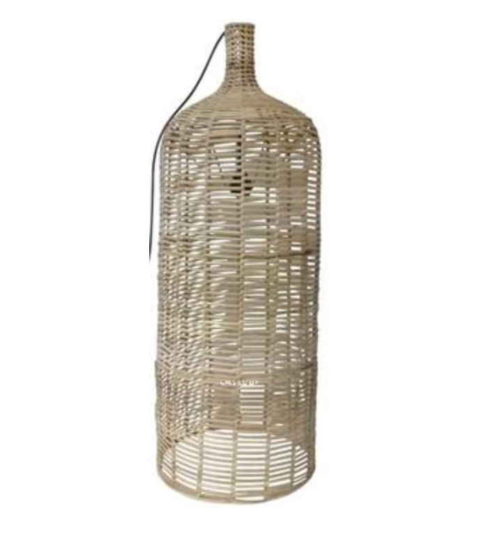 Tall Bottle Shaped Ceiling Lamp Shade
