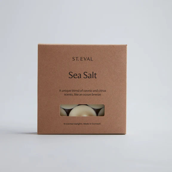 Sea Salt Tealights St Eval