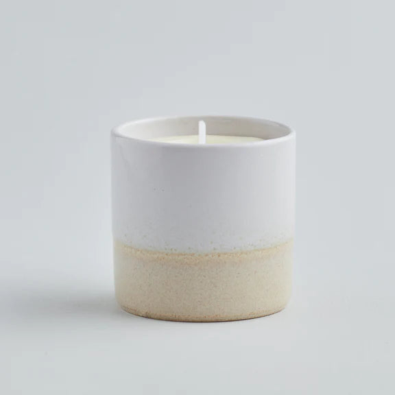 Sea & Shore White Pot Candle Tranquillity