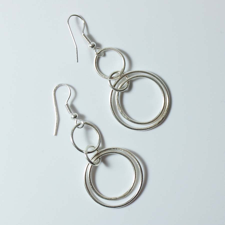 Silver Plated Rings Earrings