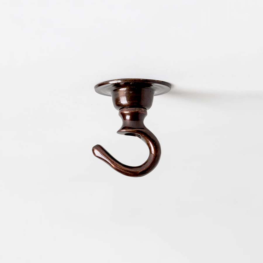 Small Brass Ceiling Hooks Antique Copper