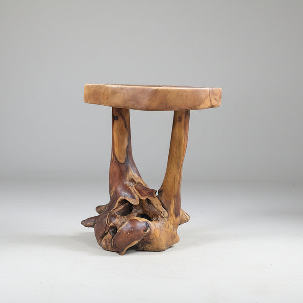Small Teak Root Accent Table - 
IS03B - Uneeka