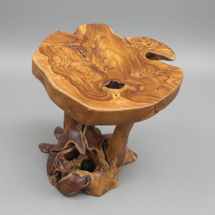 Small Teak Root Accent Table - 
IS03B - Uneeka